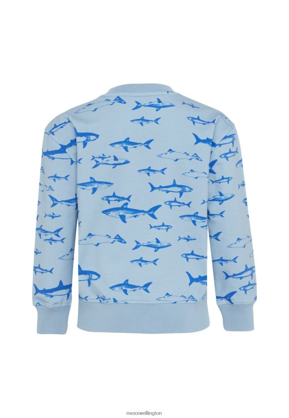 Boys Mexx Blue Sweater Print Light 2B480T885