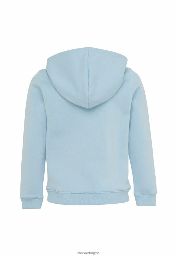 Boys Mexx Blue Zip Through Hoodie Light 2B480T889