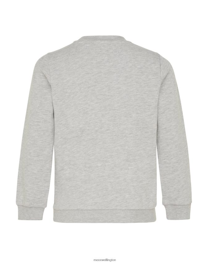 Boys Mexx Grey Crewneck artwork sweater Melee 2B480T929