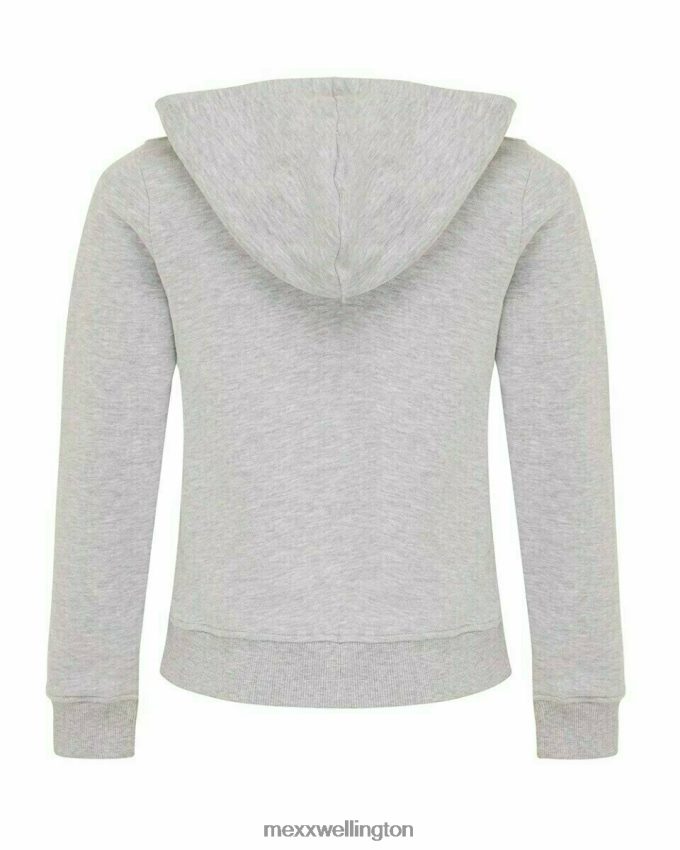 Boys Mexx Grey Sequins hooded sweater grey melee 2B480T972