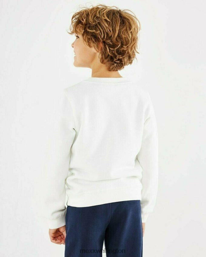 Boys Mexx White Basic sweater off white 2B480T974