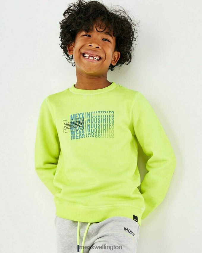 Boys Mexx Yellow Basic sweater Neon 2B480T961