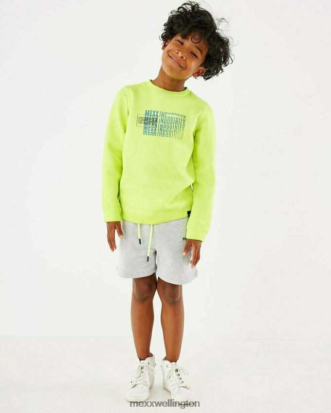 Boys Mexx Yellow Basic sweater Neon 2B480T961