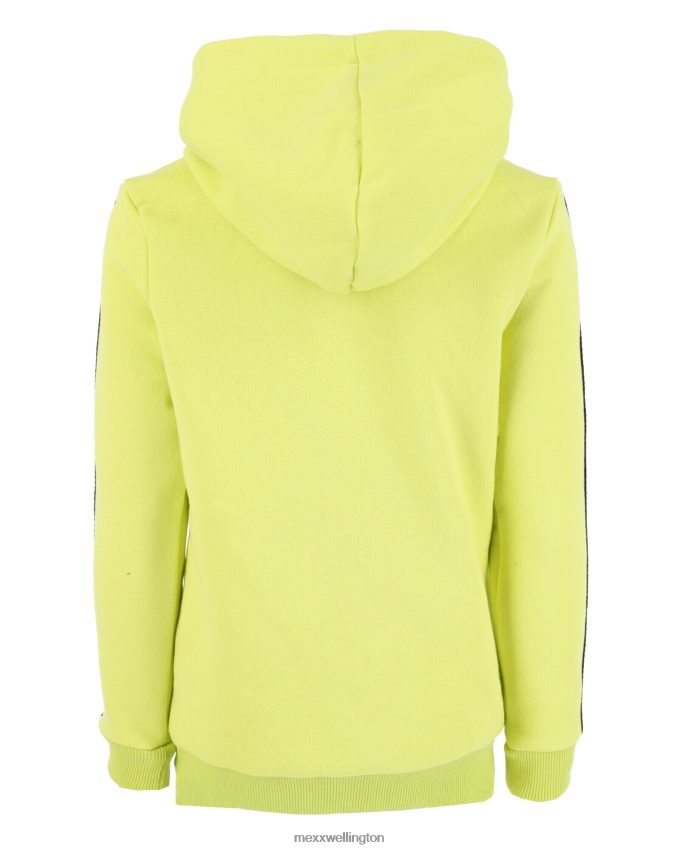 Boys Mexx Yellow Hoody with kangeroo pocket Neon 2B480T959