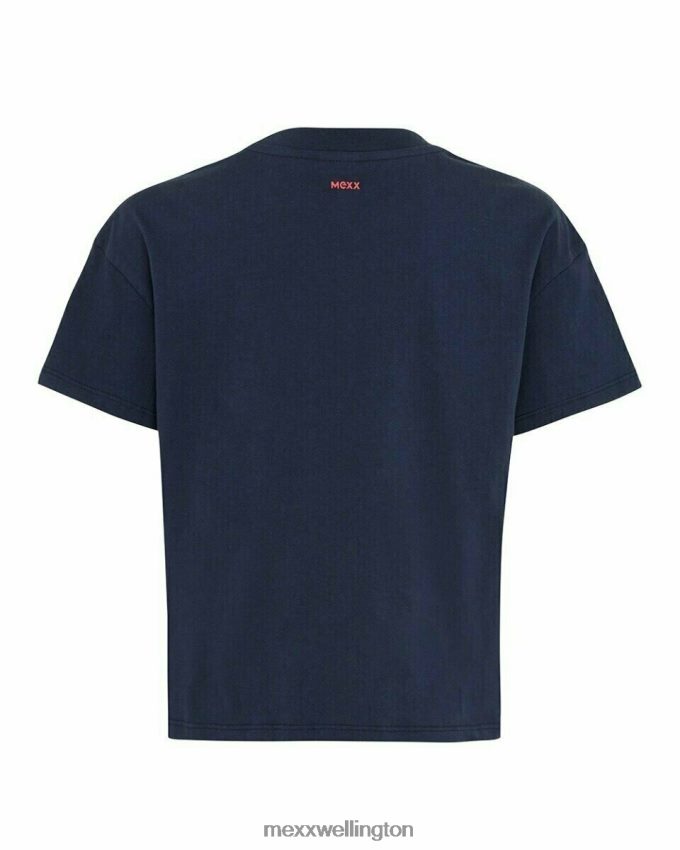 Boys Mexx Blue Artwork t-shirt navy 2B480T973