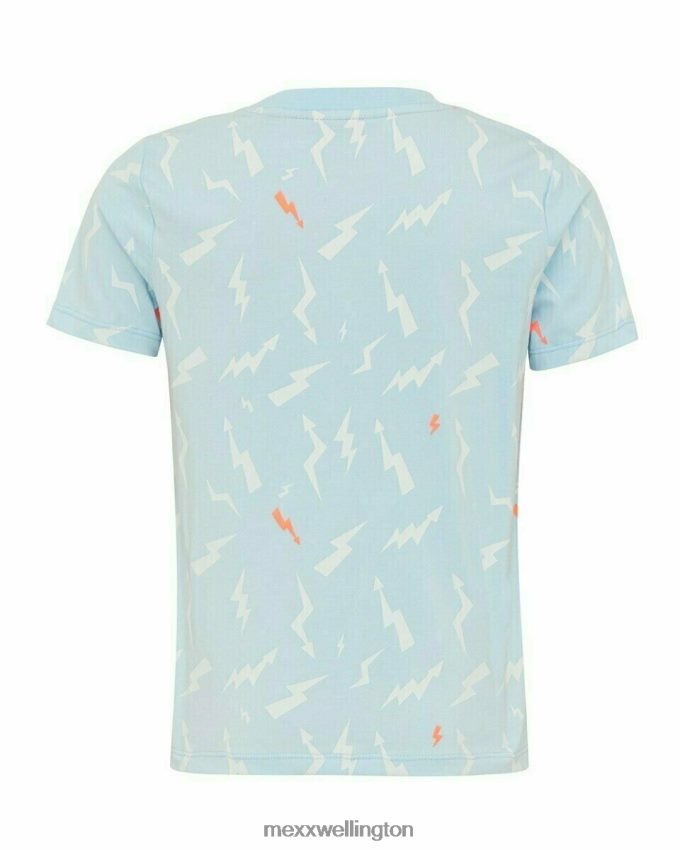 Boys Mexx Blue Printed t-shirt light blue 2B480T970