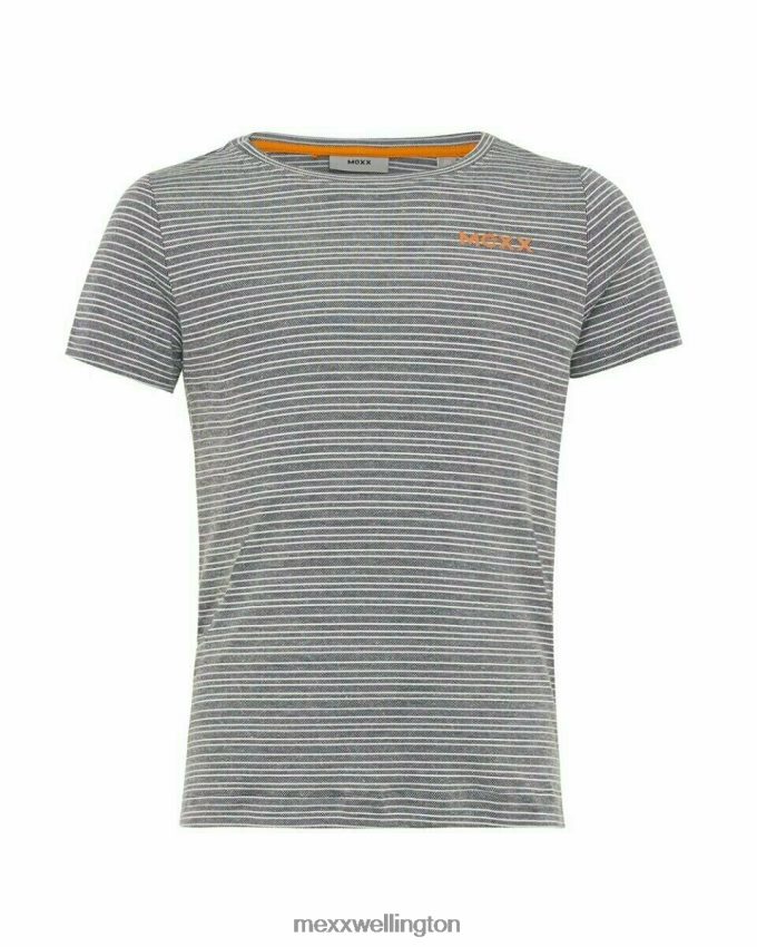 Boys Mexx Blue Striped t-shirt navy 2B480T964