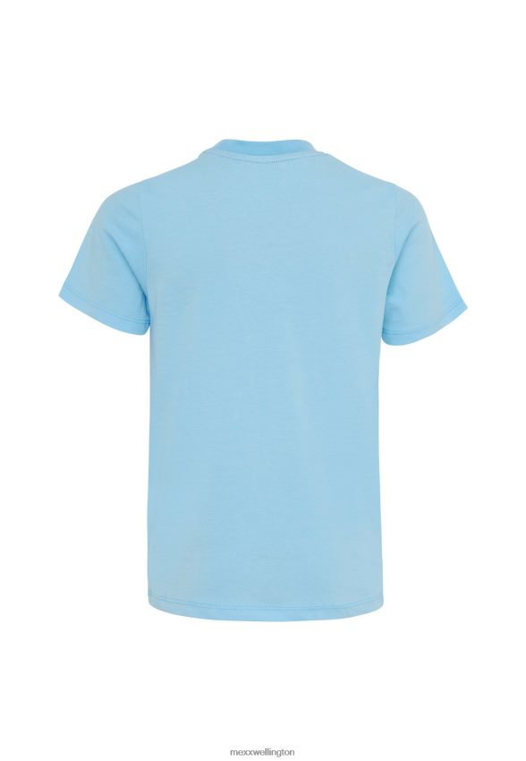 Boys Mexx Blue T-shirt Artwork Short Sleeve Light 2B480T904