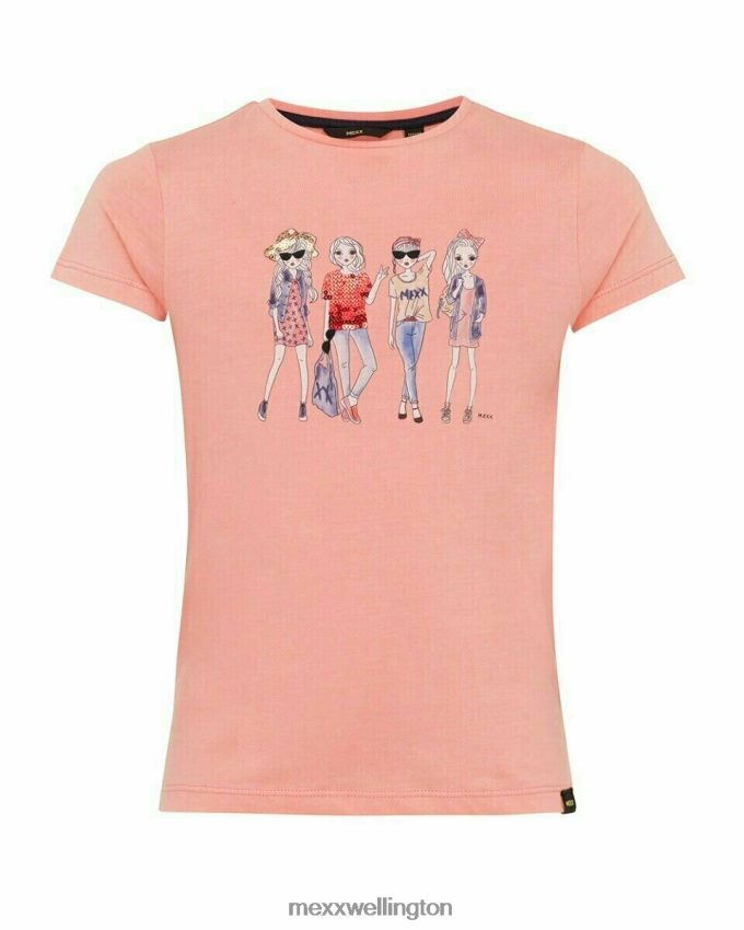 Girls Mexx Pink Artwork t-shirt 2B480T756