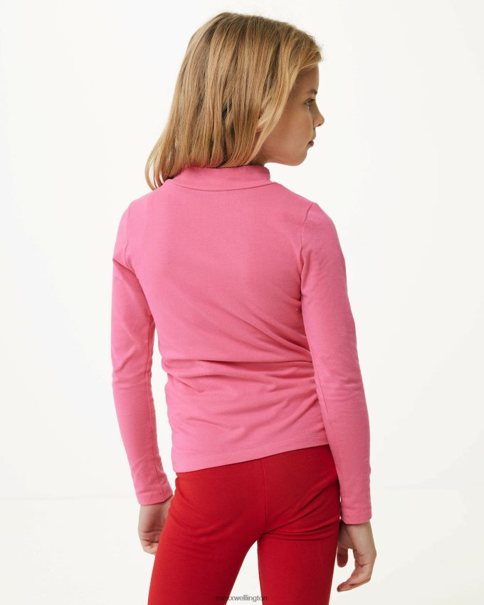 Girls Mexx Pink Longsleeve t-shirt logo carrier 2B480T829