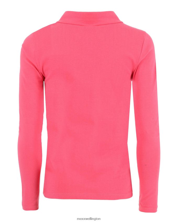 Girls Mexx Pink Longsleeve t-shirt logo carrier 2B480T829