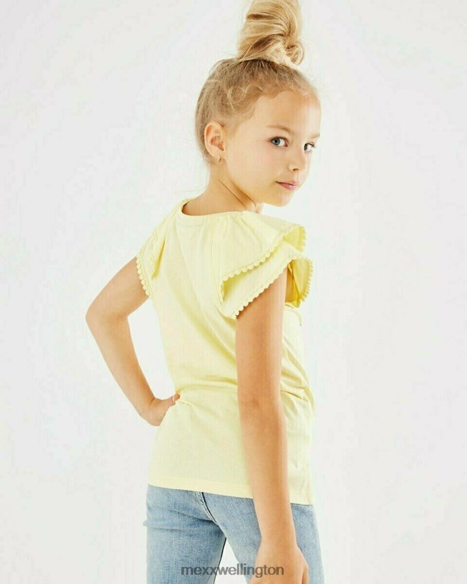 Girls Mexx Yellow Artwork t-shirt yellow 2B480T867