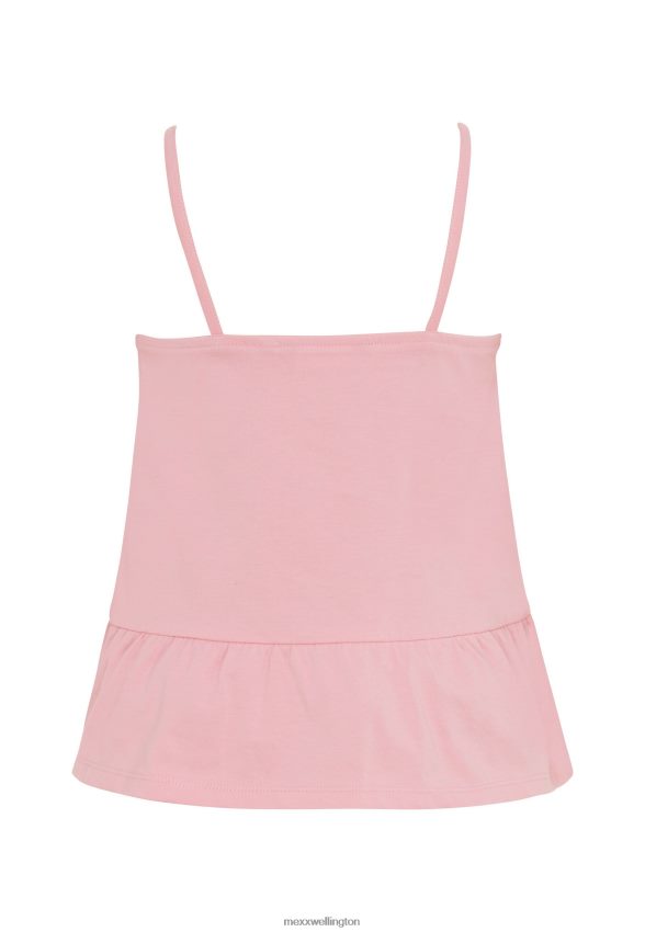 Girls Mexx Pink Sleeveless Top Salmon 2B480T759
