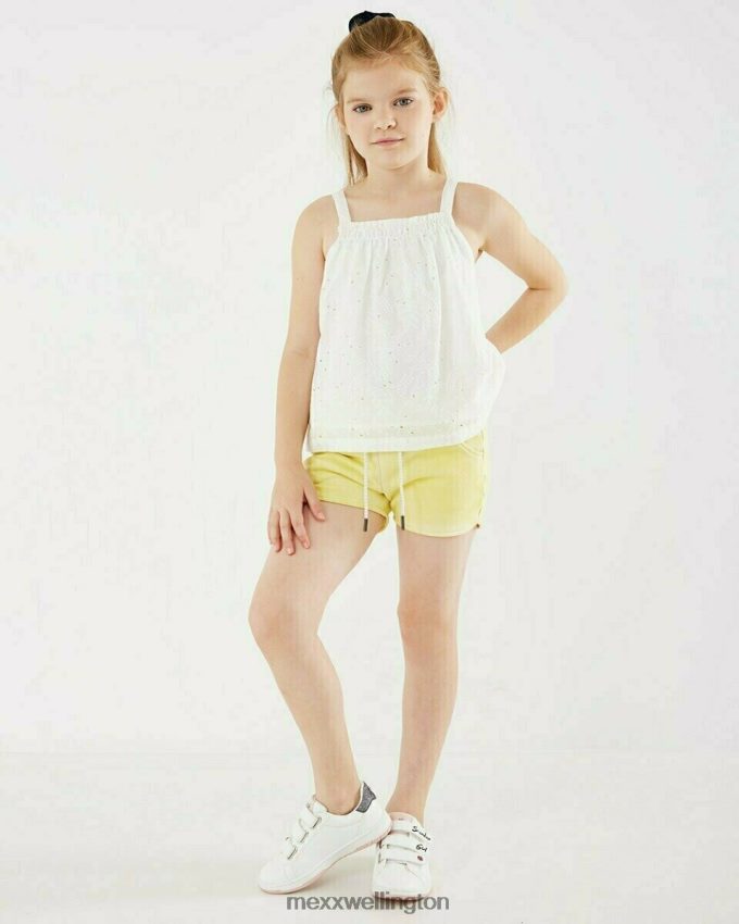 Girls Mexx White Broidery top Off white 2B480T864