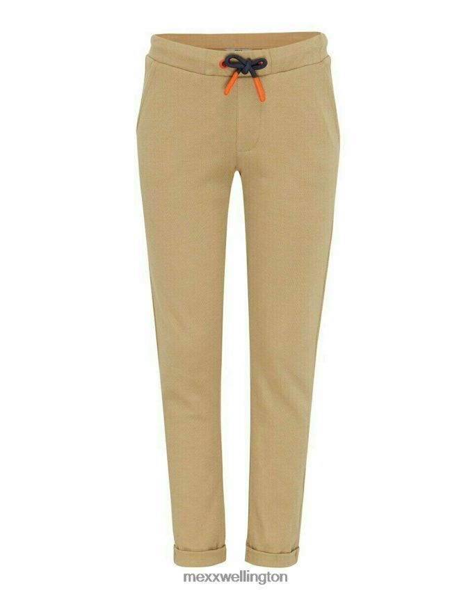 Boys Mexx Beige Structure jogger pantalon sand 2B480T912