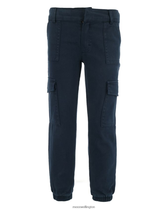 Boys Mexx Blue Cargo pants Navy 2B480T935