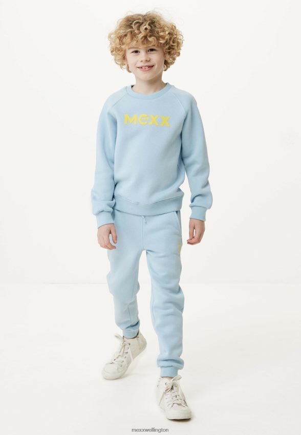 Boys Mexx Blue Sweatpants Artwork Light 2B480T925