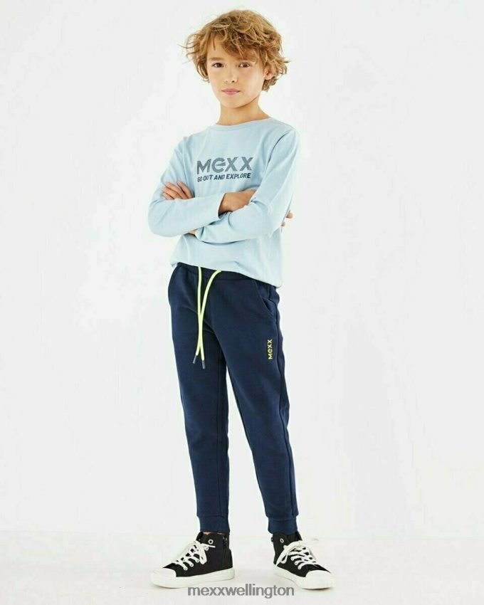 Boys Mexx Blue Sweatpants Navy 2B480T980