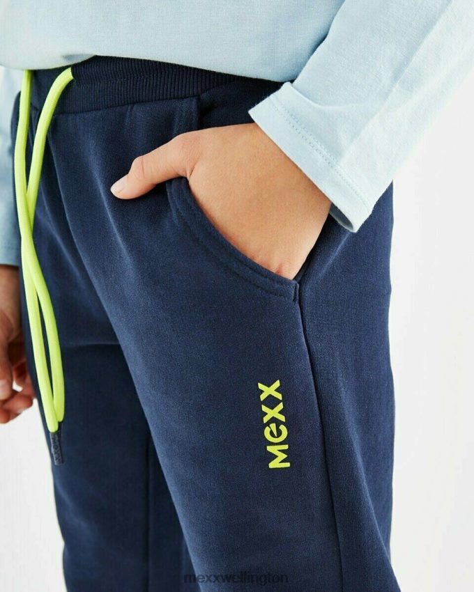 Boys Mexx Blue Sweatpants Navy 2B480T980