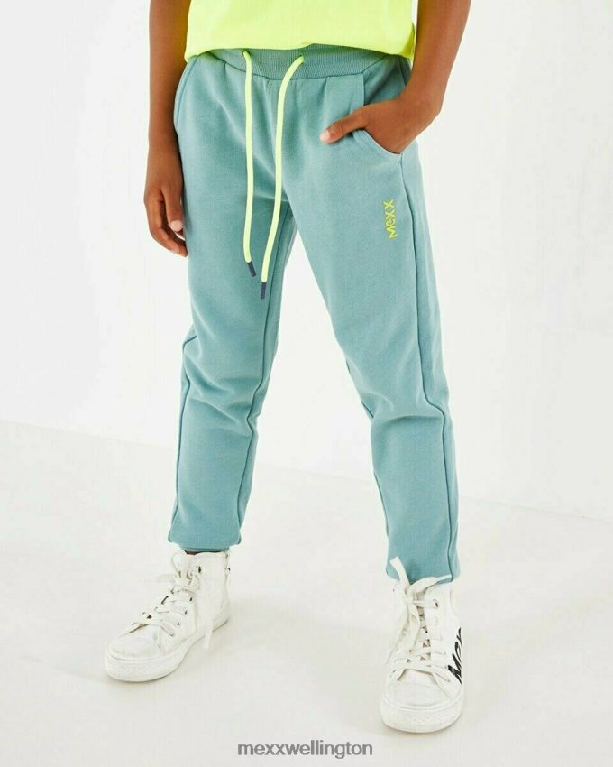 Boys Mexx Green Sweatpants Dark Mint 2B480T910