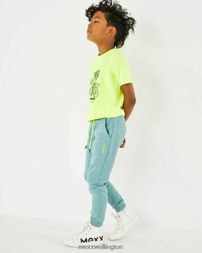 Boys Mexx Green Sweatpants Dark Mint 2B480T910