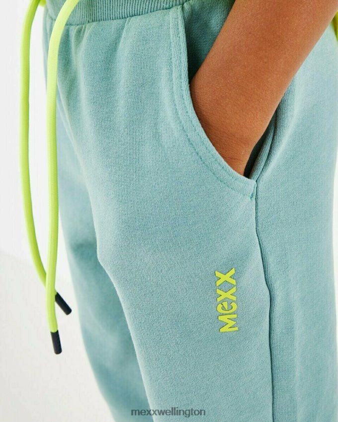 Boys Mexx Green Sweatpants Dark Mint 2B480T910