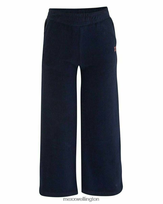 Girls Mexx Blue Wide toweling pants Navy 2B480T861