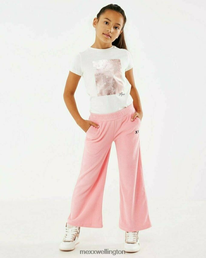 Girls Mexx Pink Wide toweling pants 2B480T846