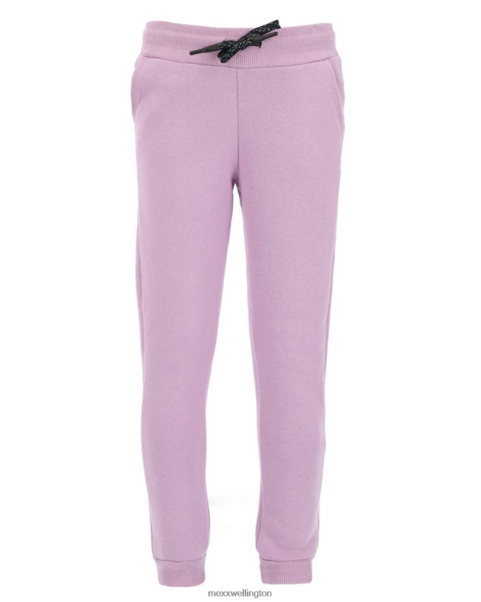 Girls Mexx Purple Basic sweatpants Lilac 2B480T841