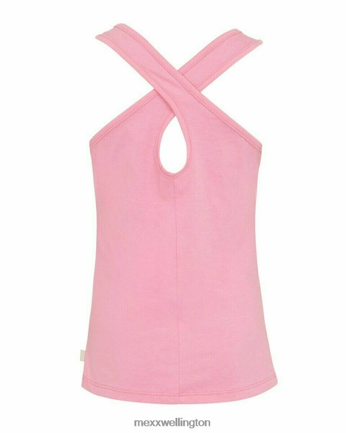 Girls Mexx Pink Crossed back singlet 2B480T848