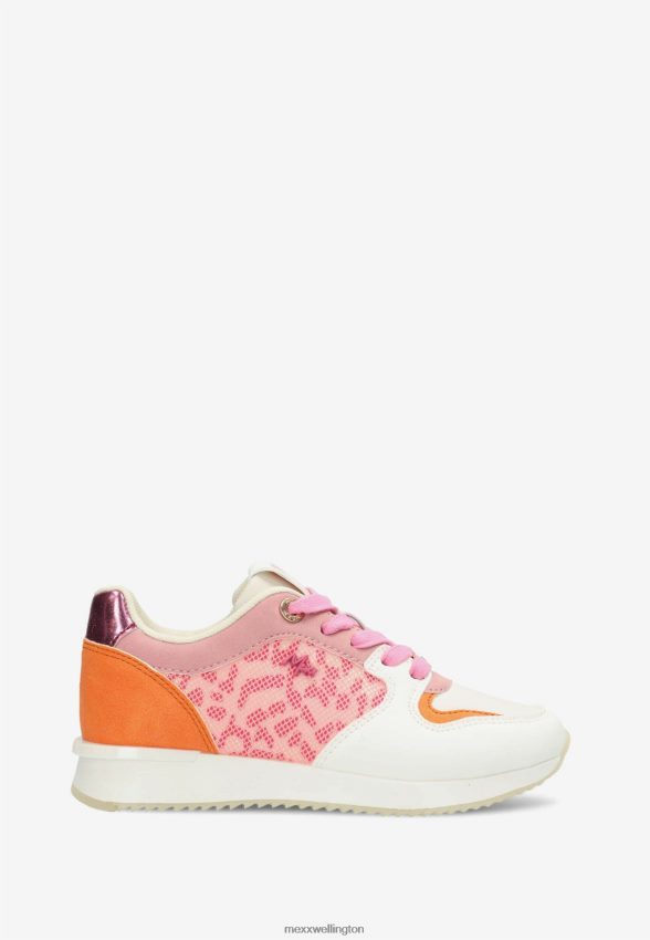 Girls Mexx Orange Sneaker Fleur Mini Pink 2B480T986