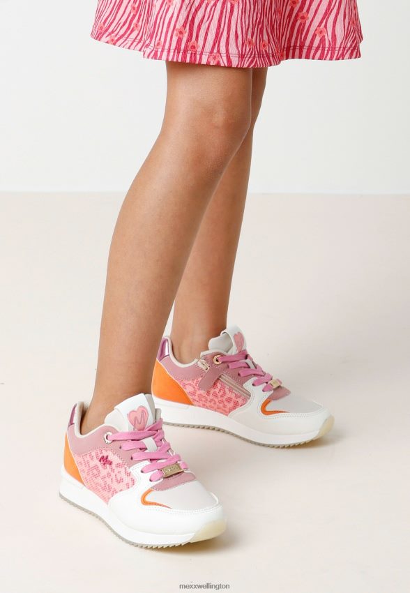 Girls Mexx Orange Sneaker Fleur Mini Pink 2B480T986