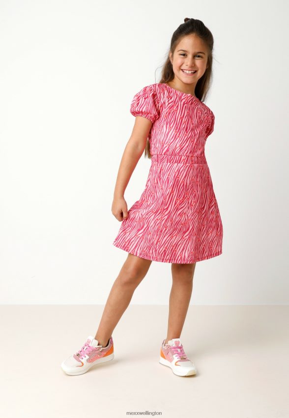 Girls Mexx Orange Sneaker Fleur Mini Pink 2B480T986