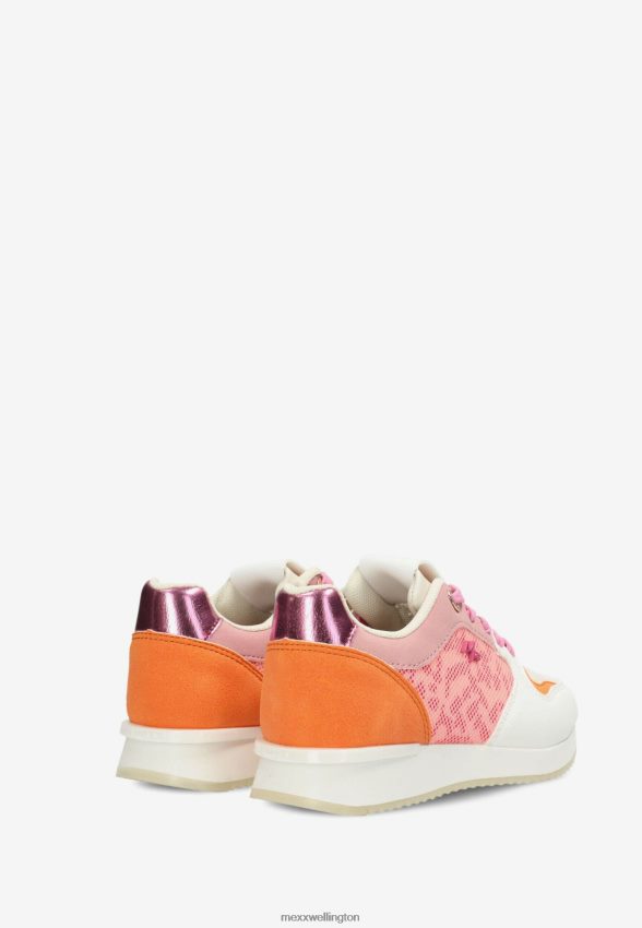 Girls Mexx Orange Sneaker Fleur Mini Pink 2B480T986