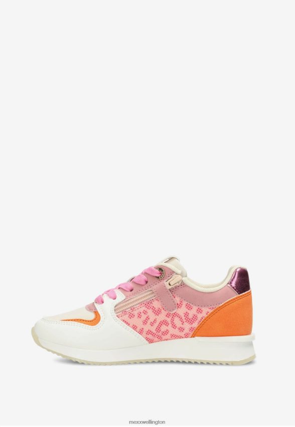 Girls Mexx Orange Sneaker Fleur Mini Pink 2B480T986
