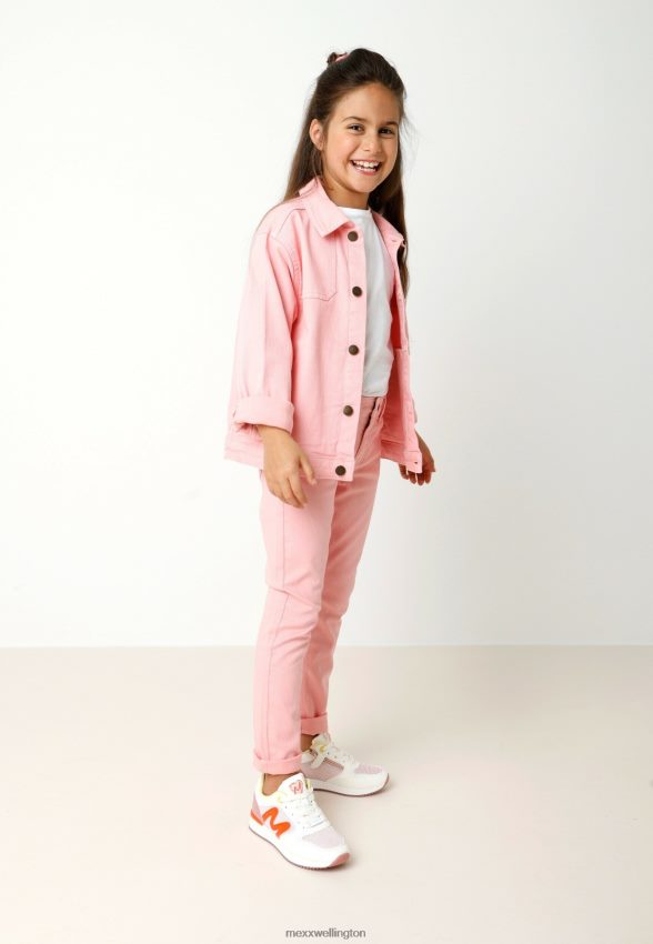 Girls Mexx Orange Sneaker Ladia Pink/White 2B480T985