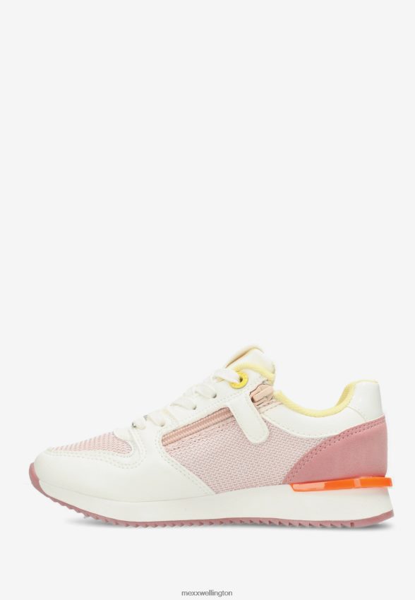 Girls Mexx Orange Sneaker Ladia Pink/White 2B480T985
