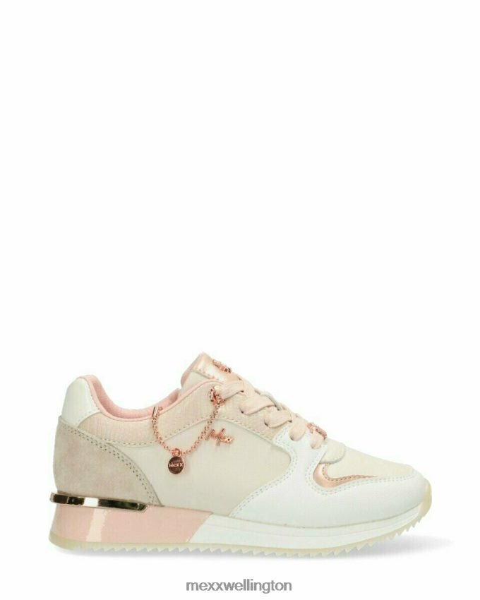 Girls Mexx Pink Sneaker Fleur Mini Beige/pink 2B480T995