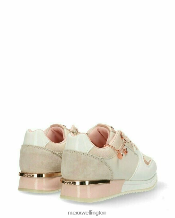 Girls Mexx Pink Sneaker Fleur Mini Beige/pink 2B480T995