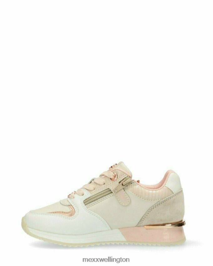 Girls Mexx Pink Sneaker Fleur Mini Beige/pink 2B480T995