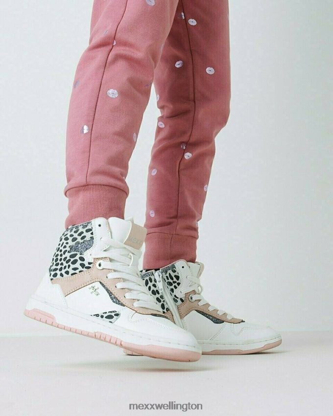 Girls Mexx Pink Sneaker Ginia White 2B480T999