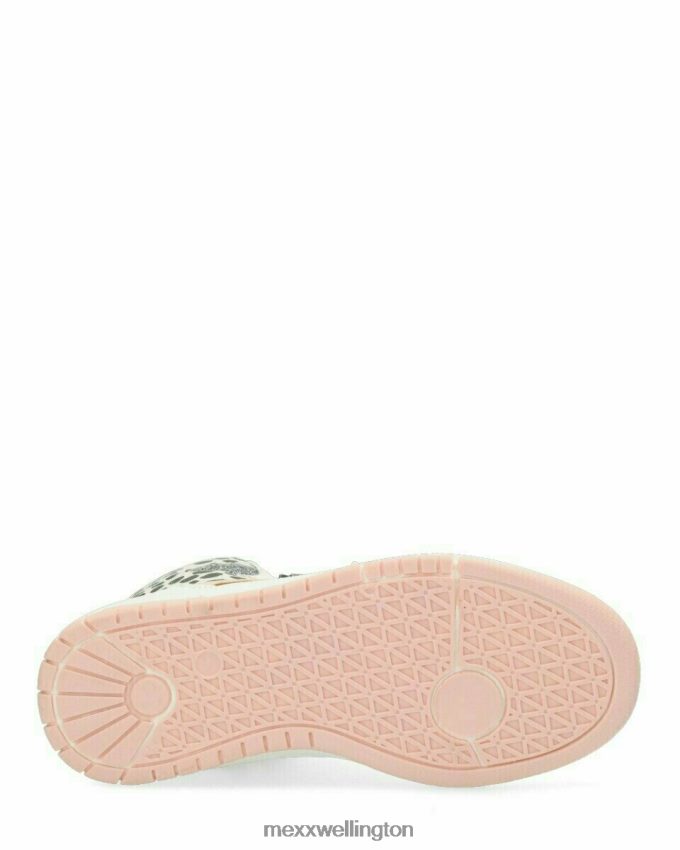 Girls Mexx Pink Sneaker Ginia White 2B480T999