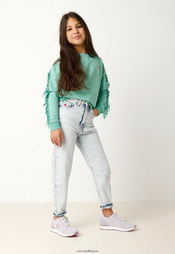 Girls Mexx Purple Sneaker Gitte Glitter Mini Lilac 2B480T990