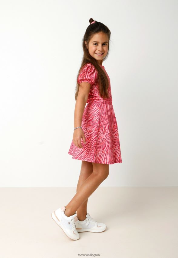 Girls Mexx White Sneaker Fleur Mini/Pink 2B480T988