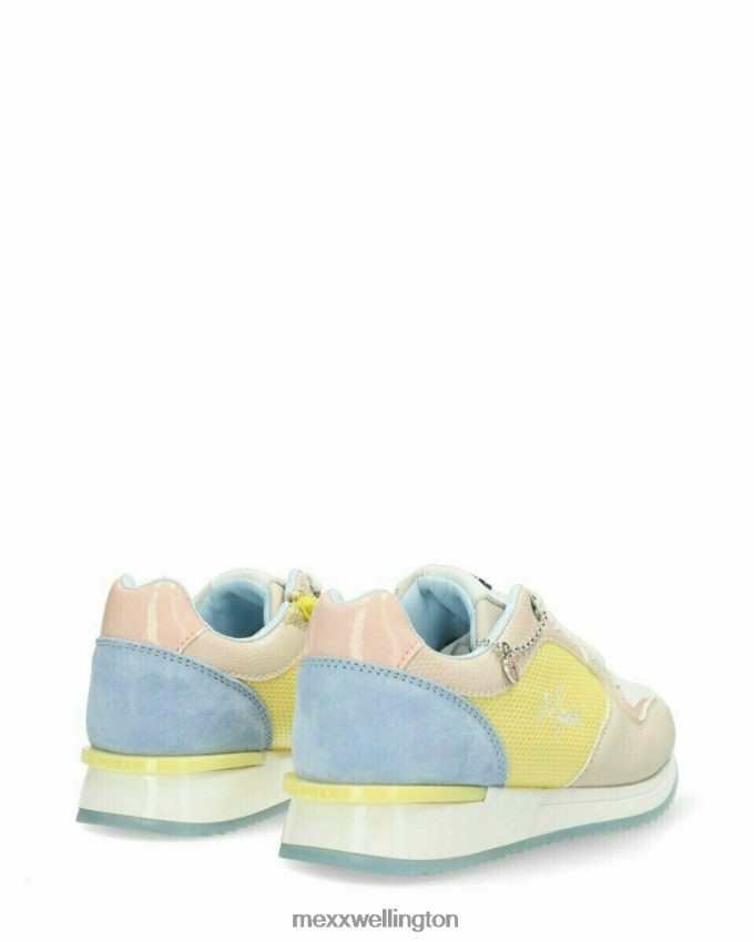 Girls Mexx Yellow Sneaker Fleur Mini 2B480T996