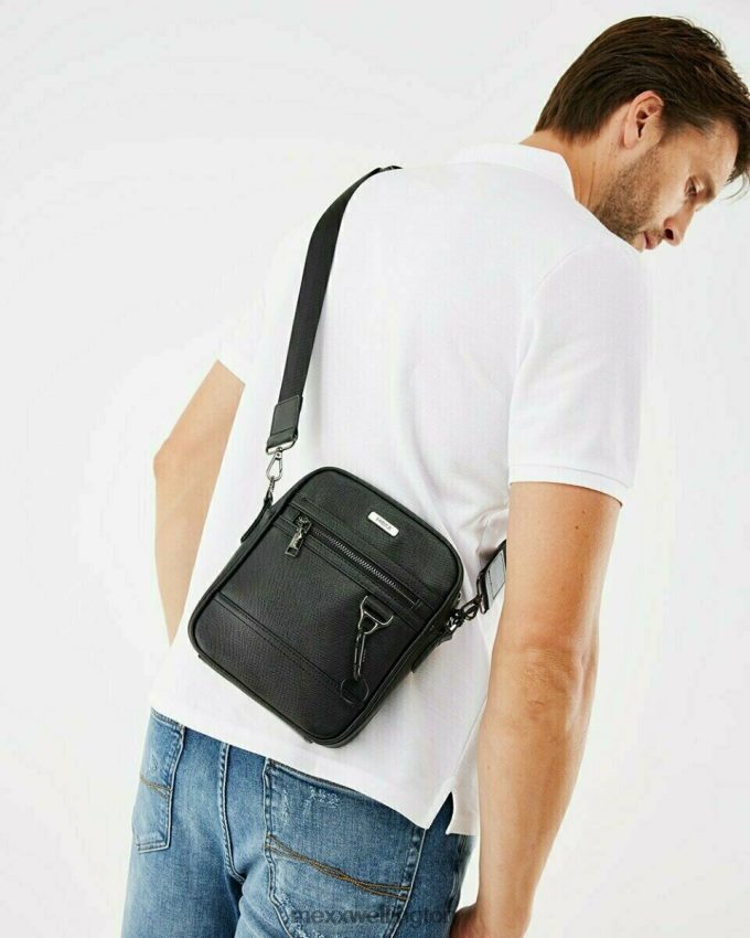 Men Mexx Schwarz Crossbody messenger bag Black 2B480T741