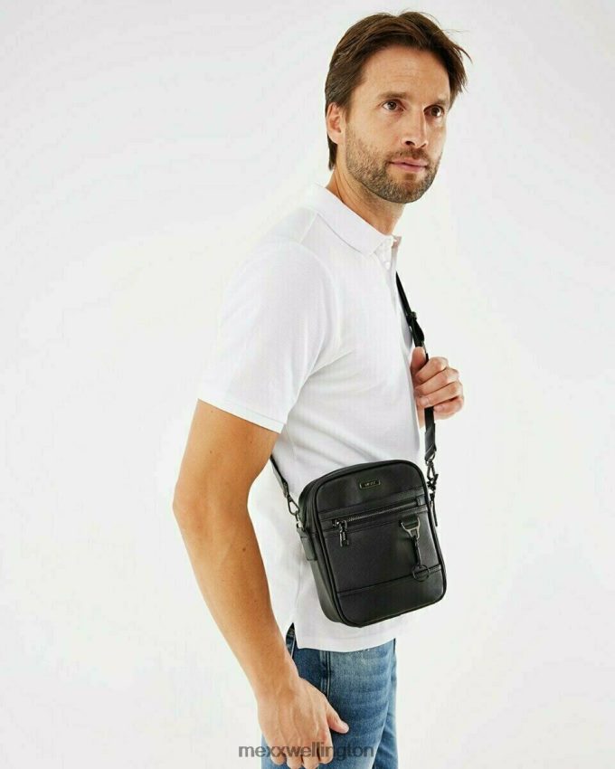 Men Mexx Schwarz Crossbody messenger bag Black 2B480T741