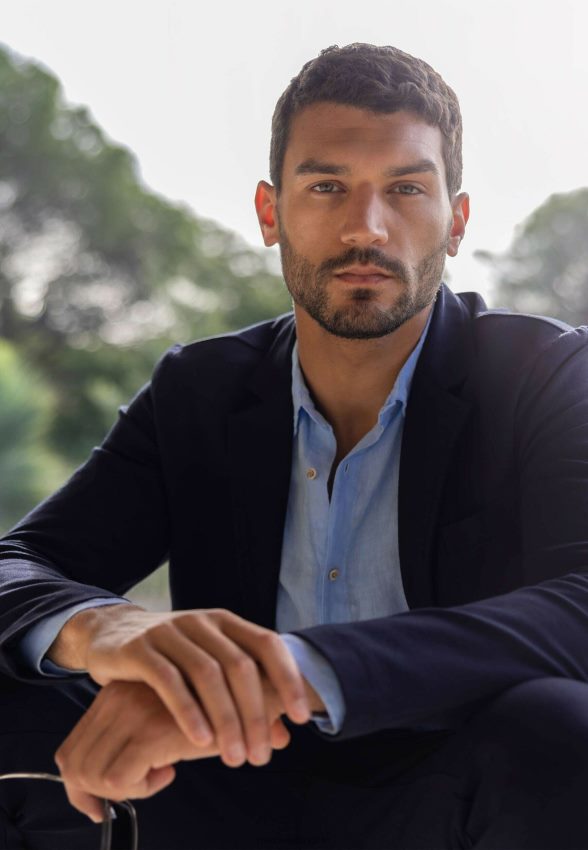 Men Mexx Blue Stretch Blazer Navy 2B480T463