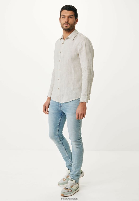 Men Mexx Beige Shirt 2B480T476