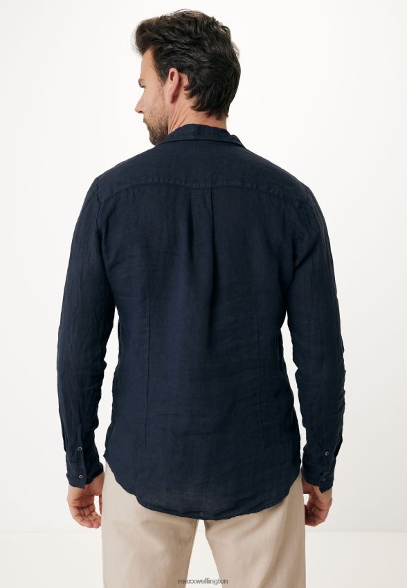 Men Mexx Blue Shirt Navy 2B480T606